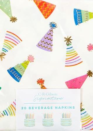 Sprinkle Birthday Paper Cocktail Napkins