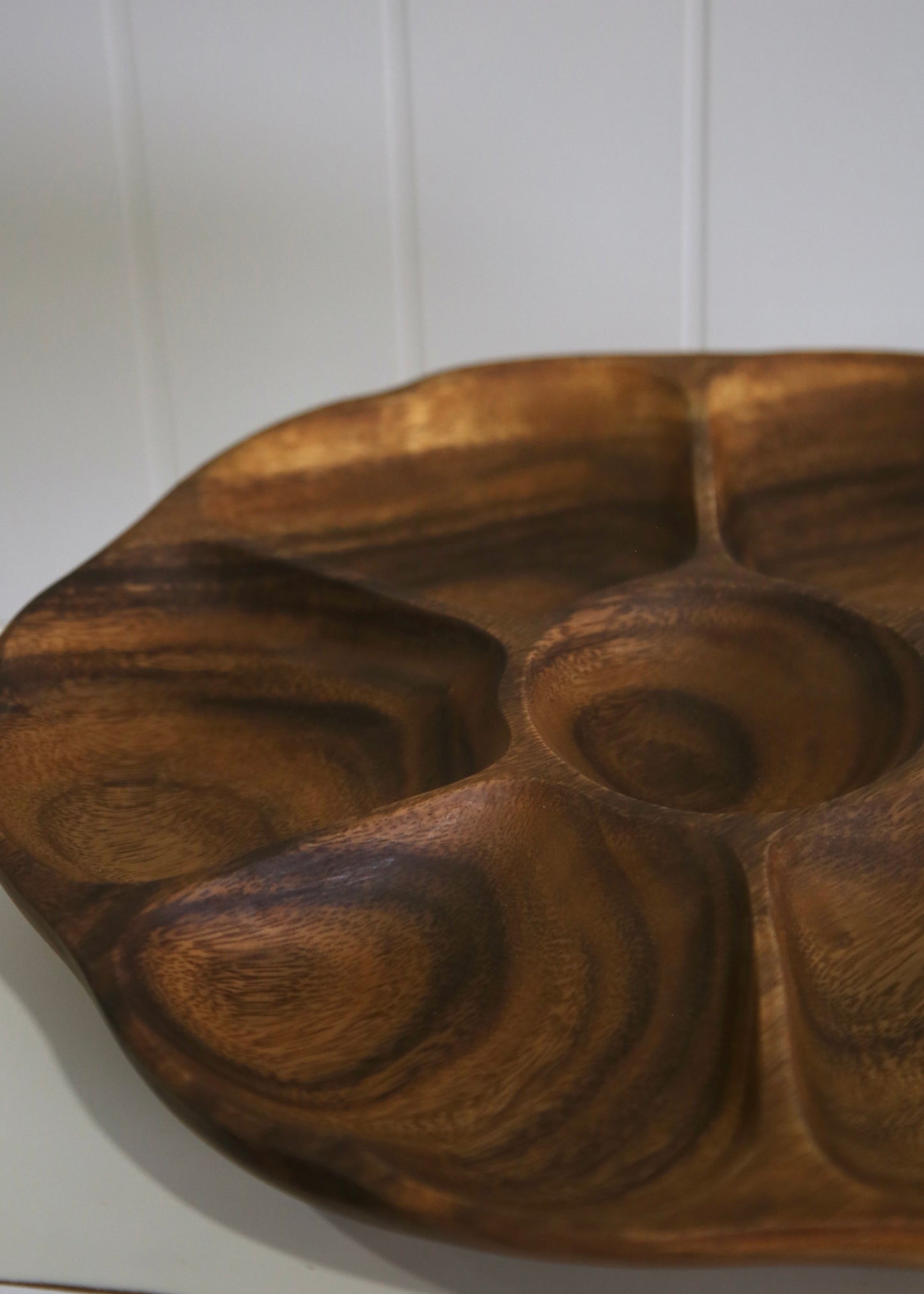 Acacia Wood Chip and Dip Tray