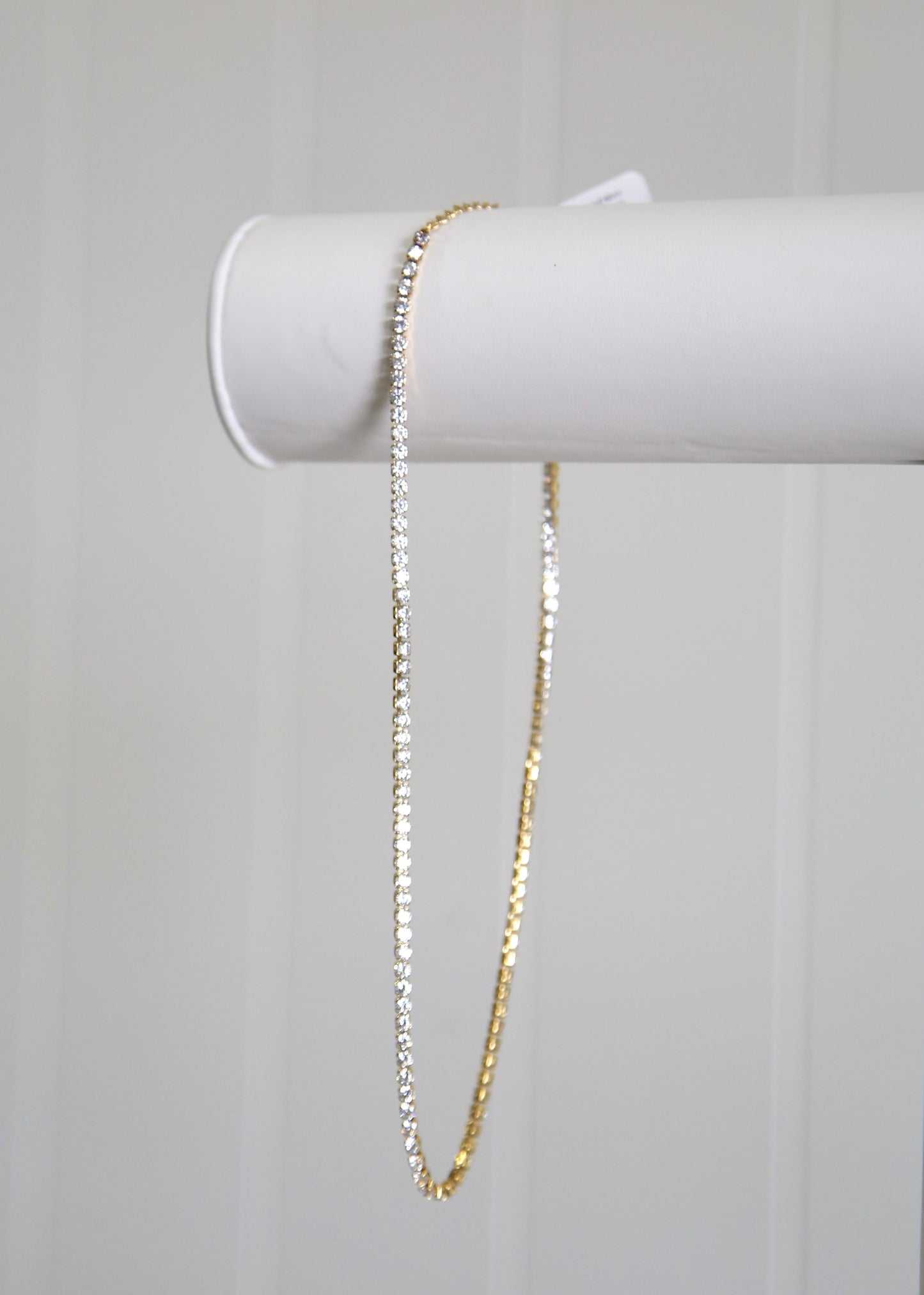 Gold Stella Tennis Necklace