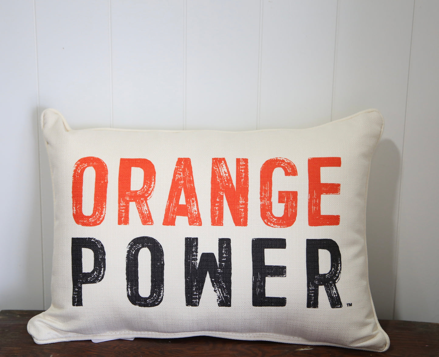 Orange Power Pillow