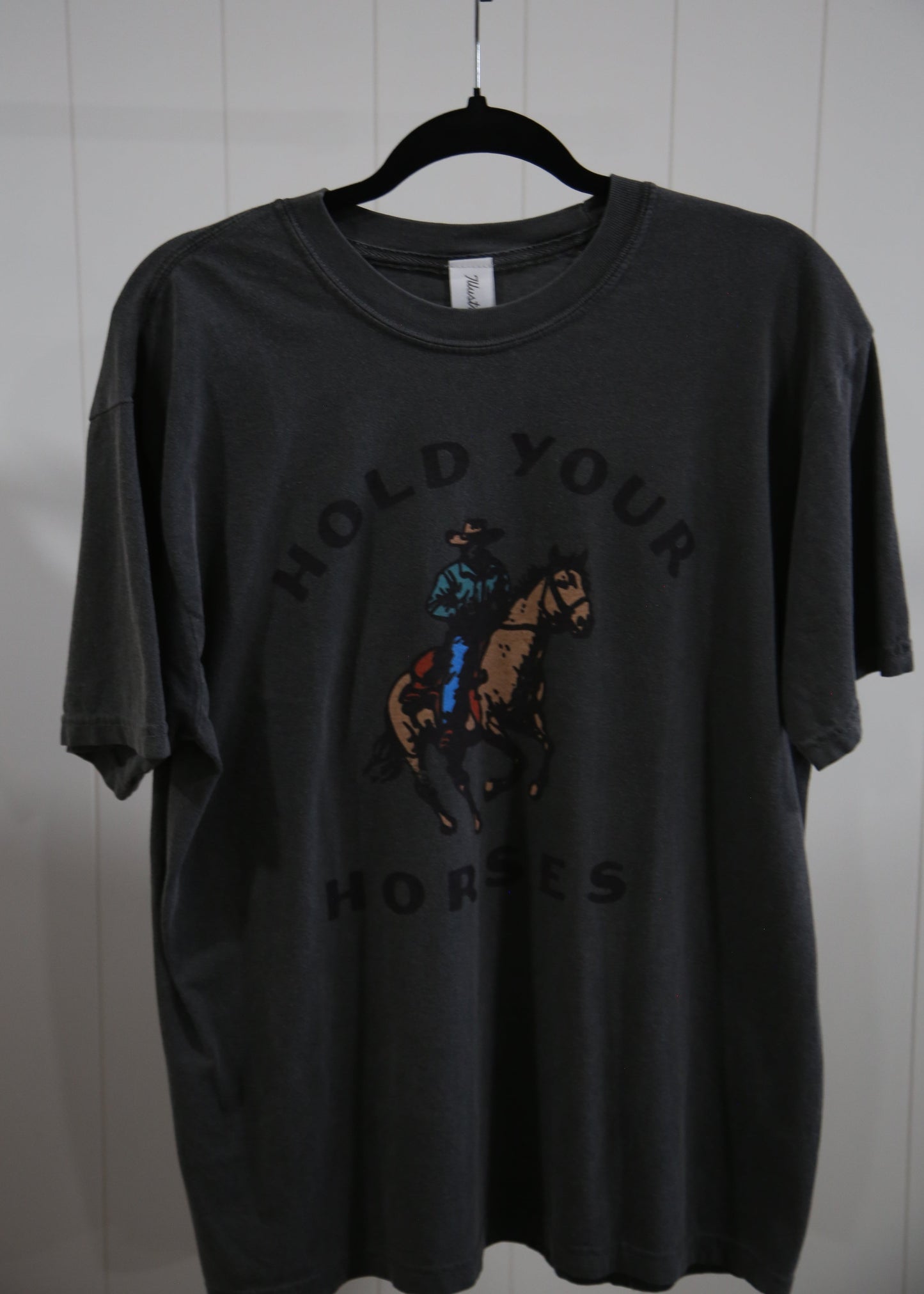 Pepper Hold Your Horses Vintage Graphic Tee