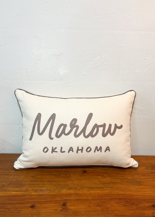 Marlow Oklahoma Pillow