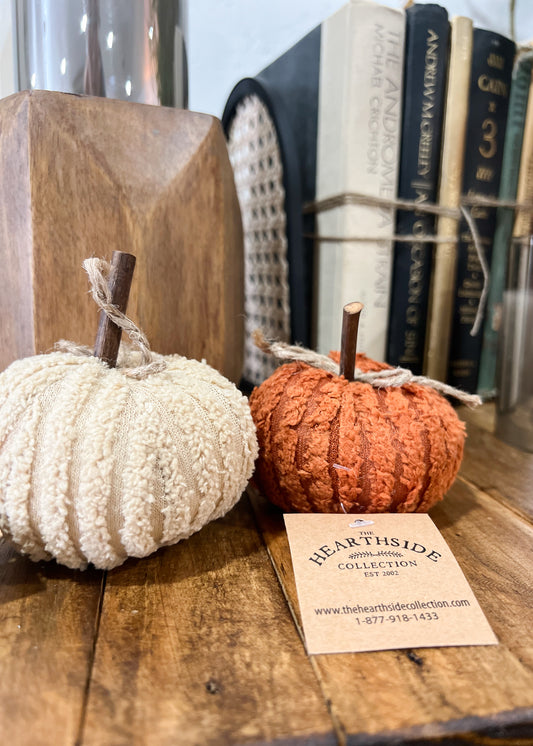 Mini Chenille Pumpkin