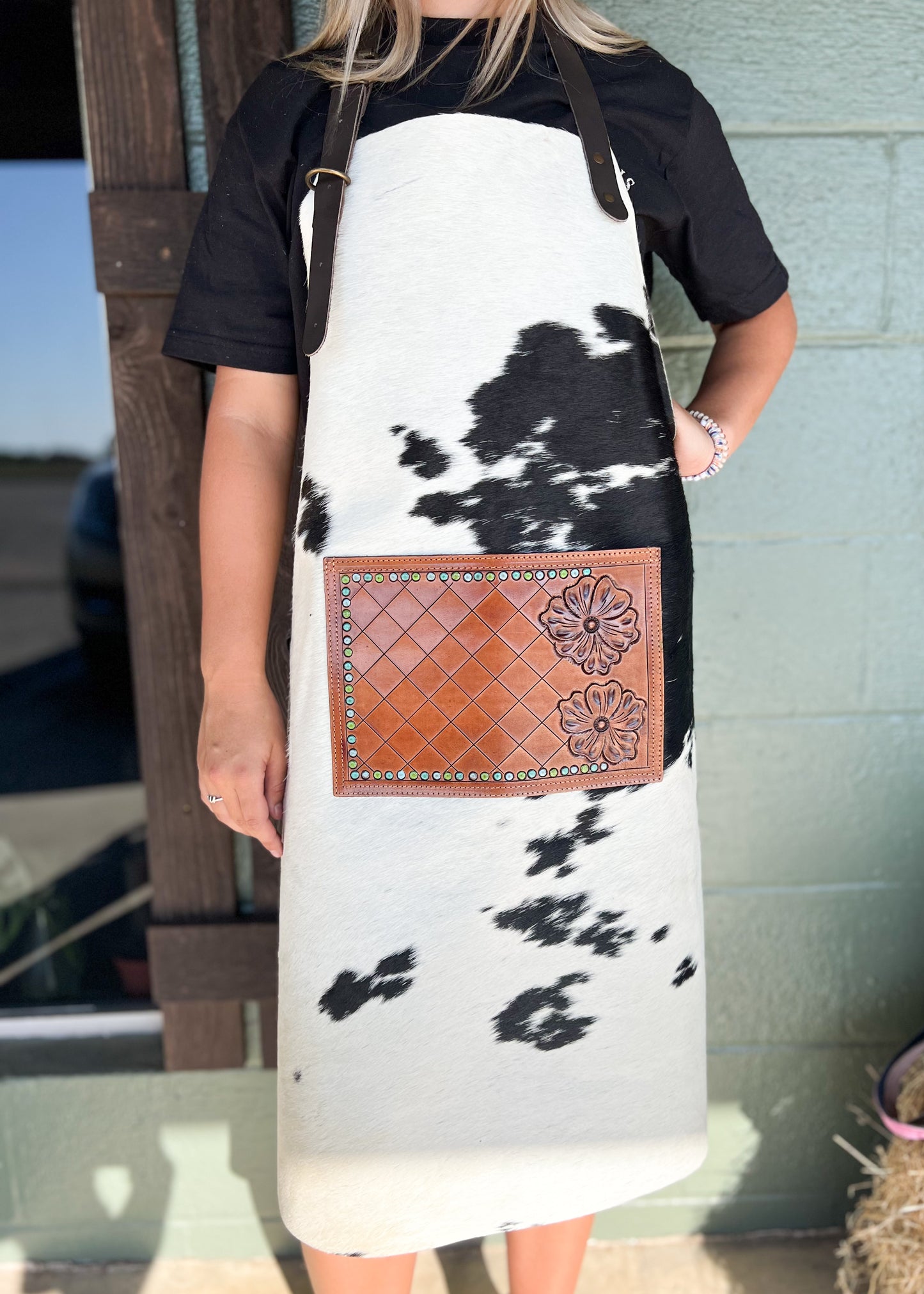 Cowhide Apron