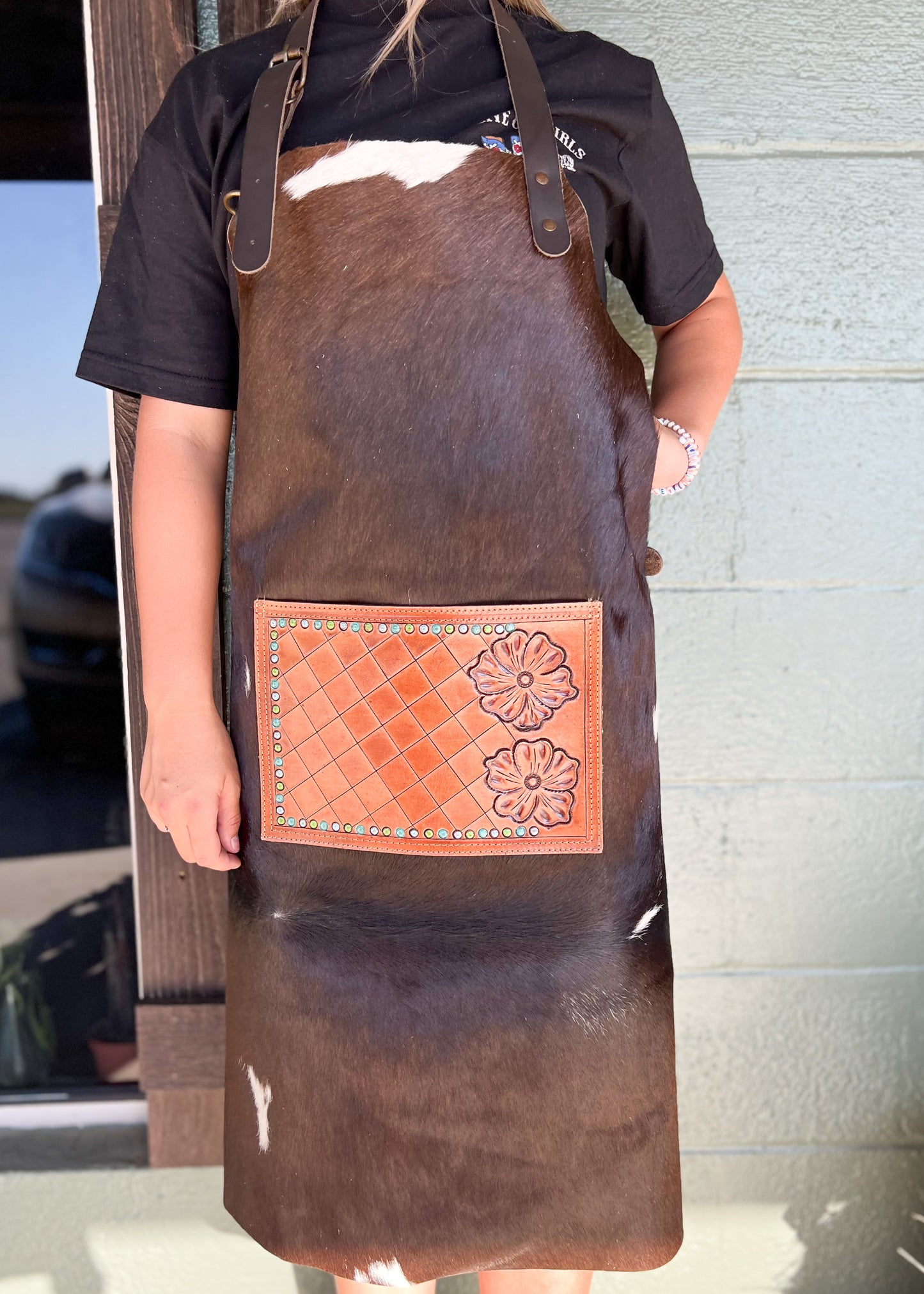 Cowhide Apron