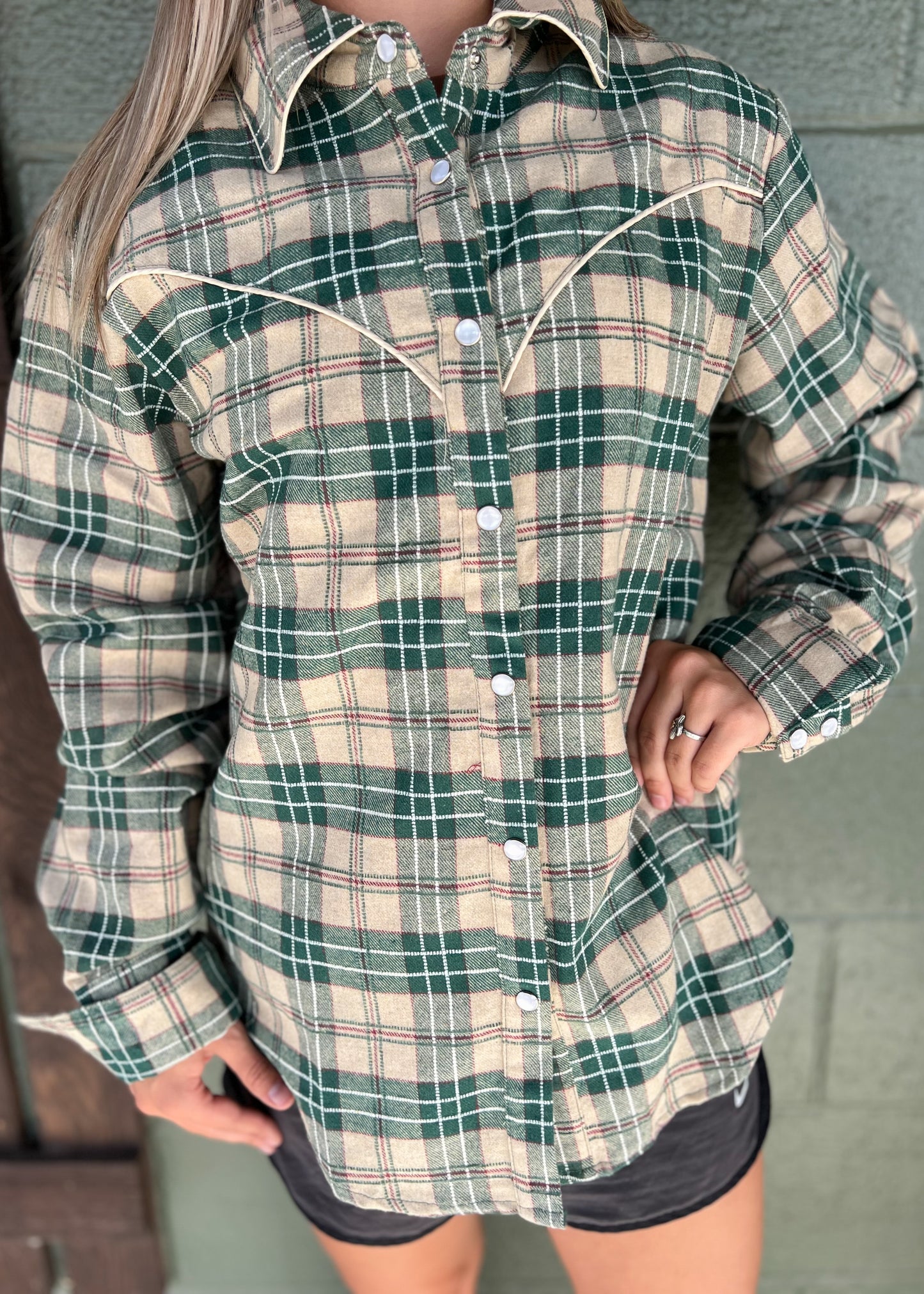 Pearl Snap Winter Flannel