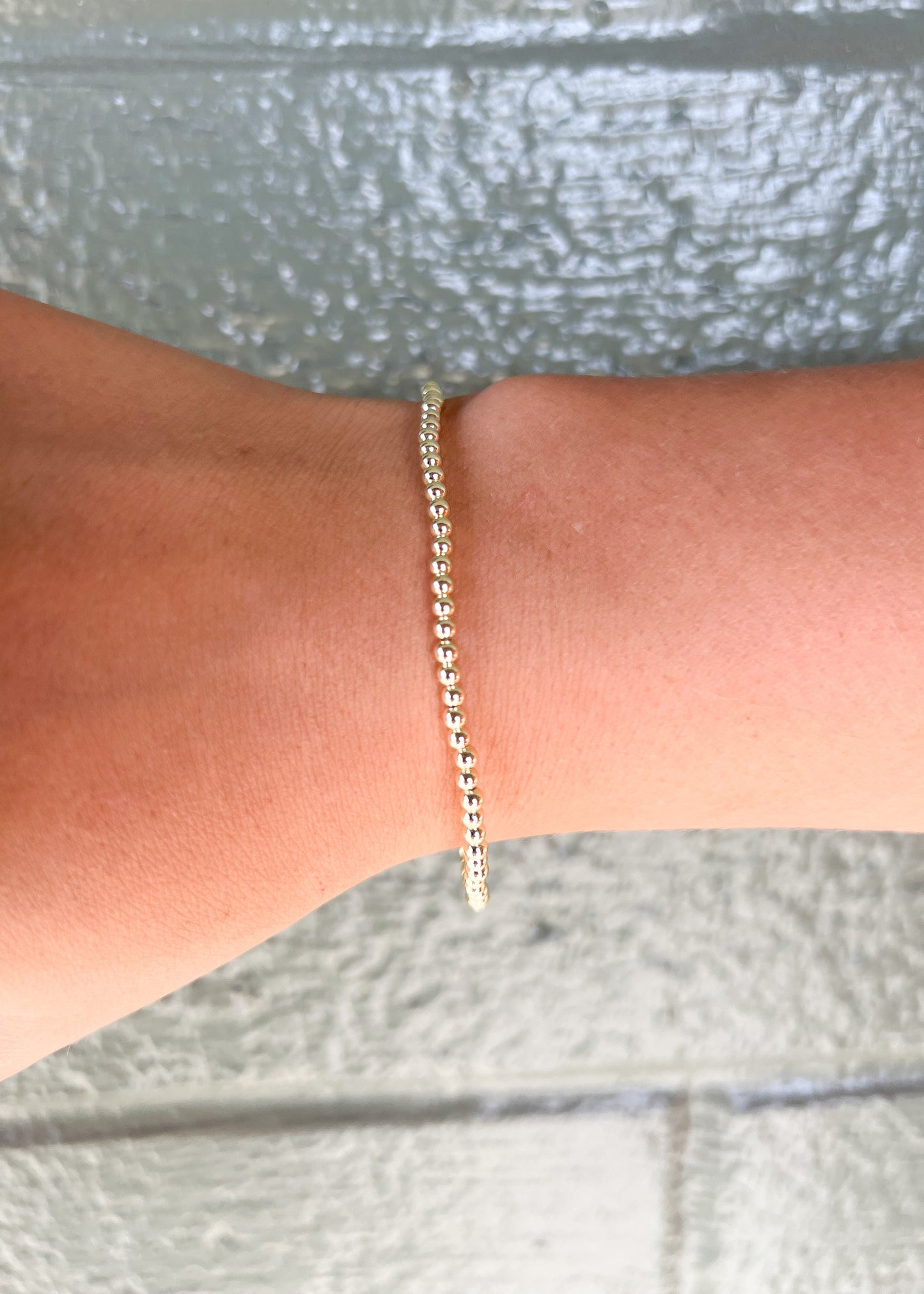 Mini Gold Beaded Bracelet