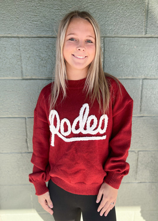 Red Rodeo Sweater