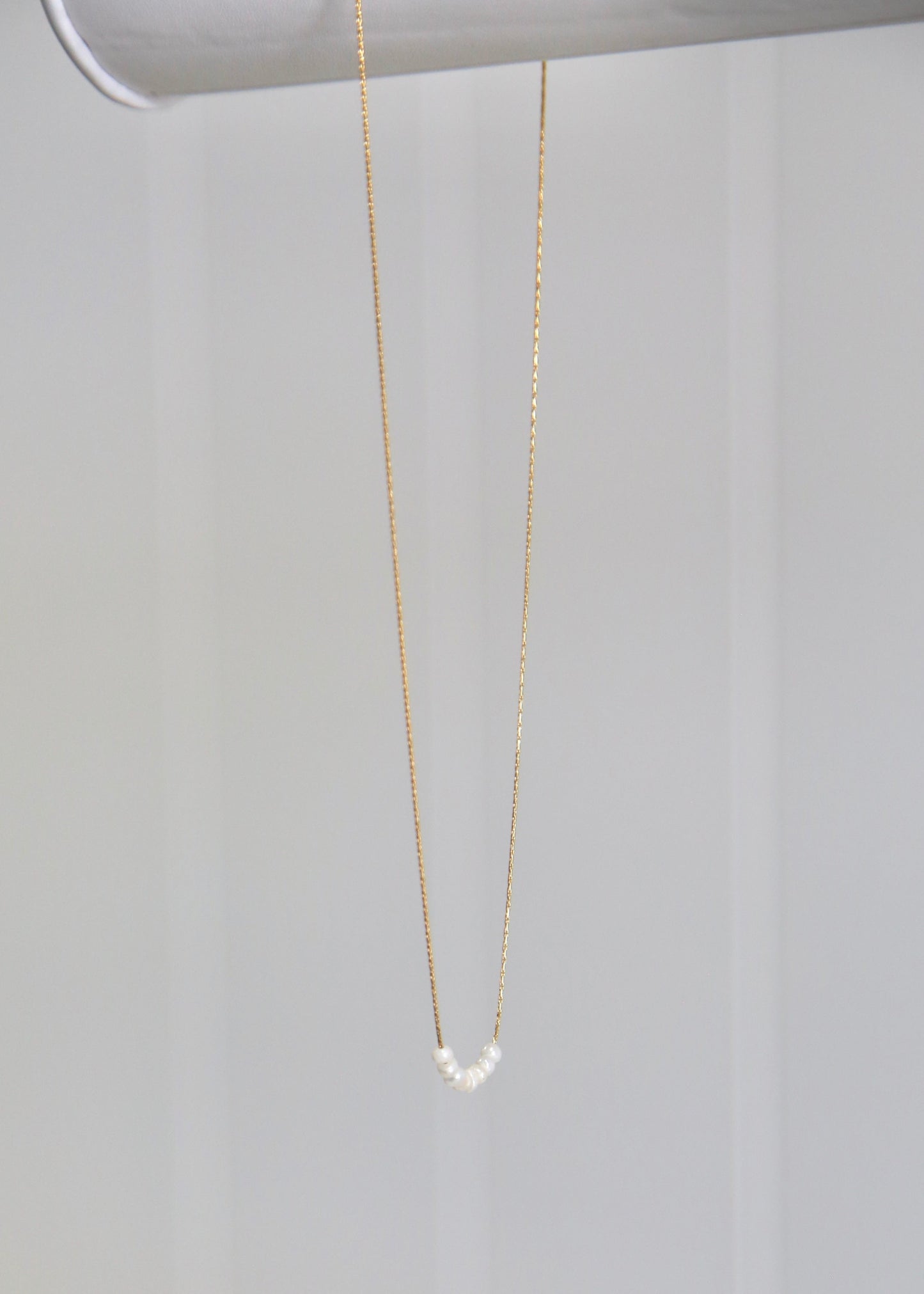 Gold Nina Pearl Necklace