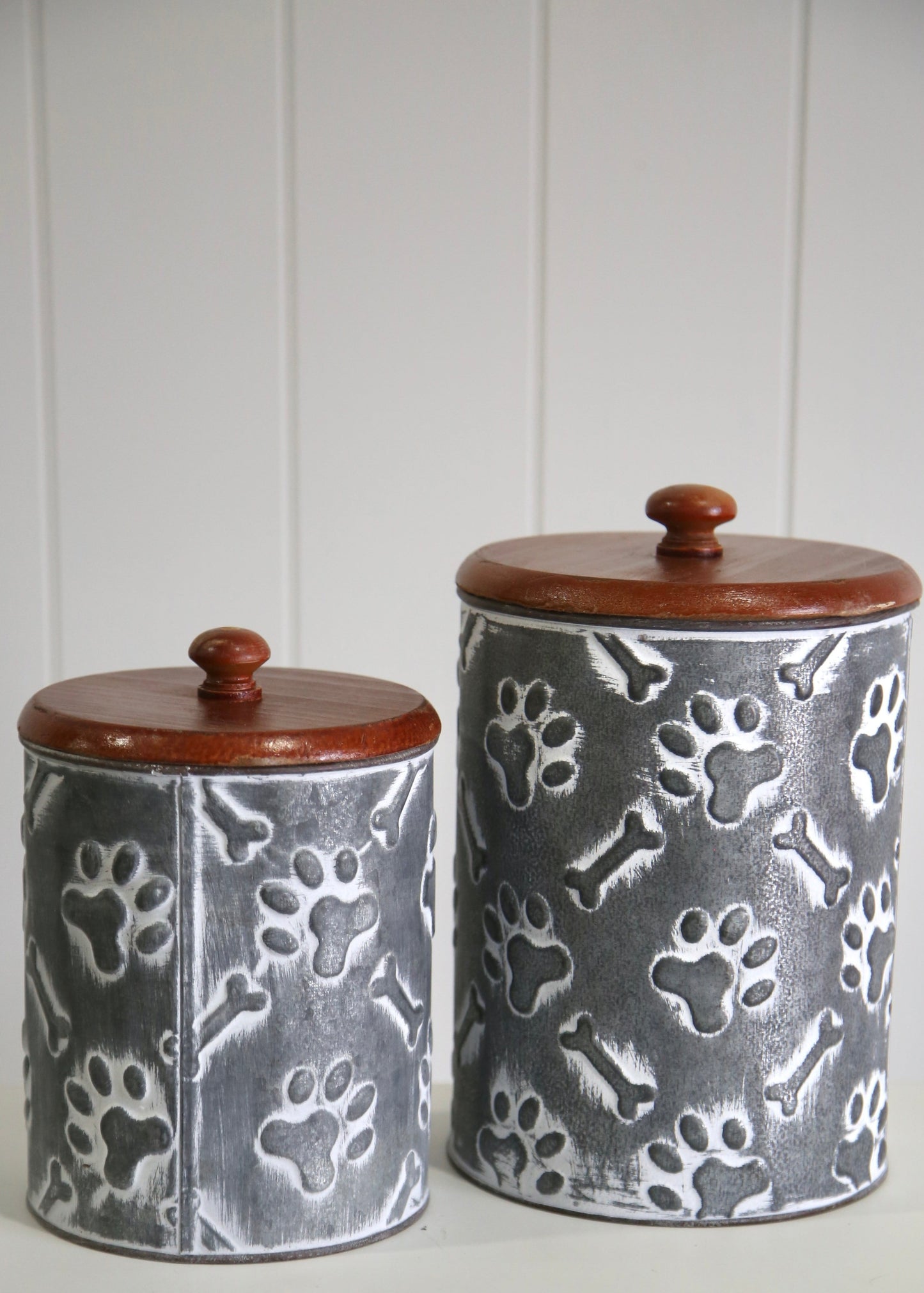 Paw Print Canister Set