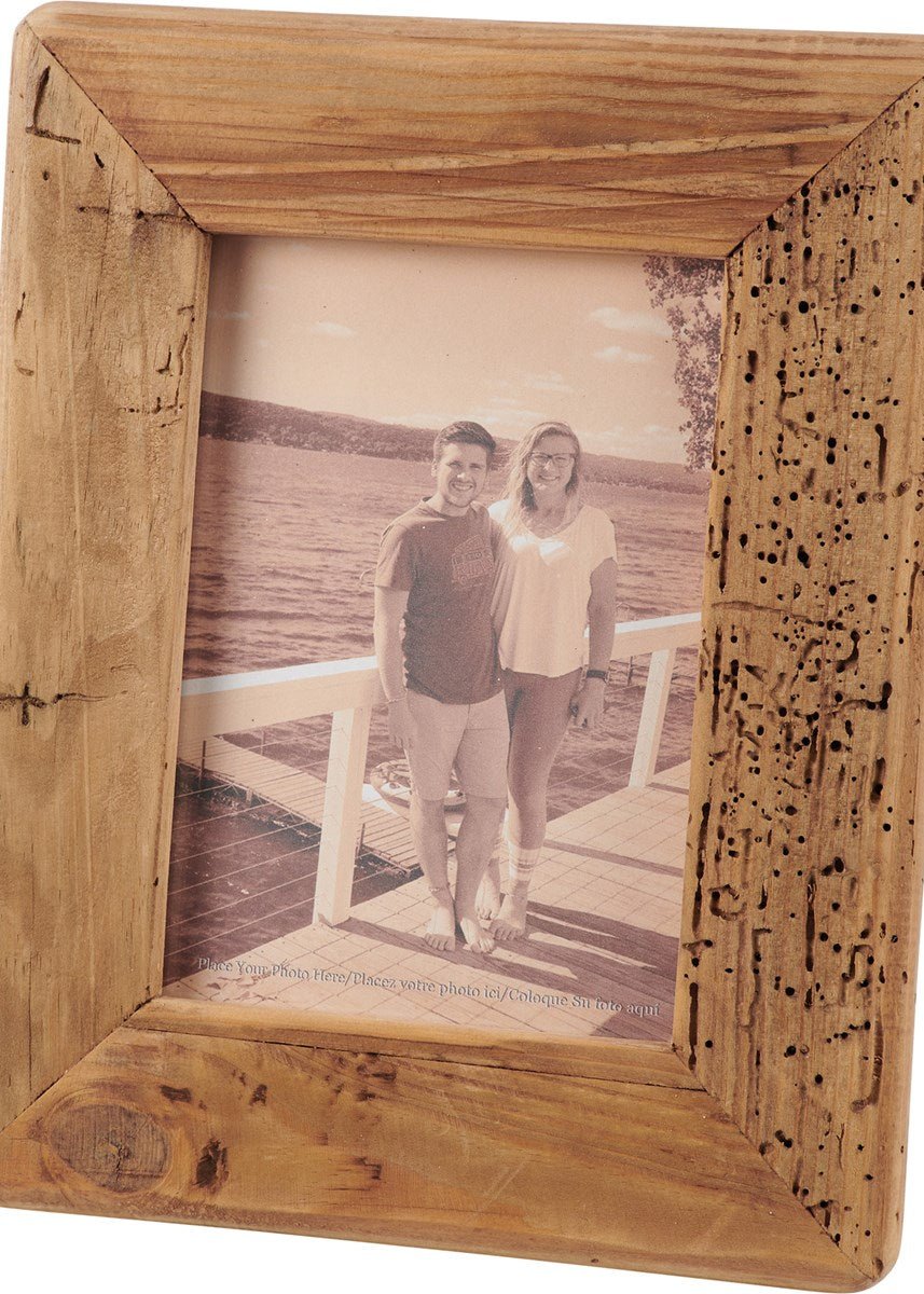 Rustic Wood Rectangle Frame