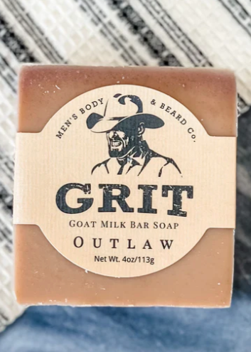 Outlaw GRIT Goat Milk Bar Soap