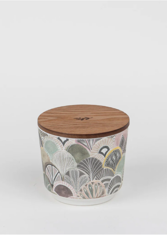 Patterned 3 Wick Candle - Haven