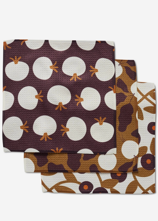 Bold Fall Dishcloth Set