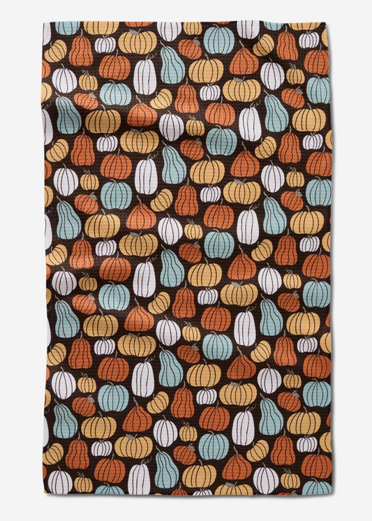 Pumpkin Patch Parade Tea Towel