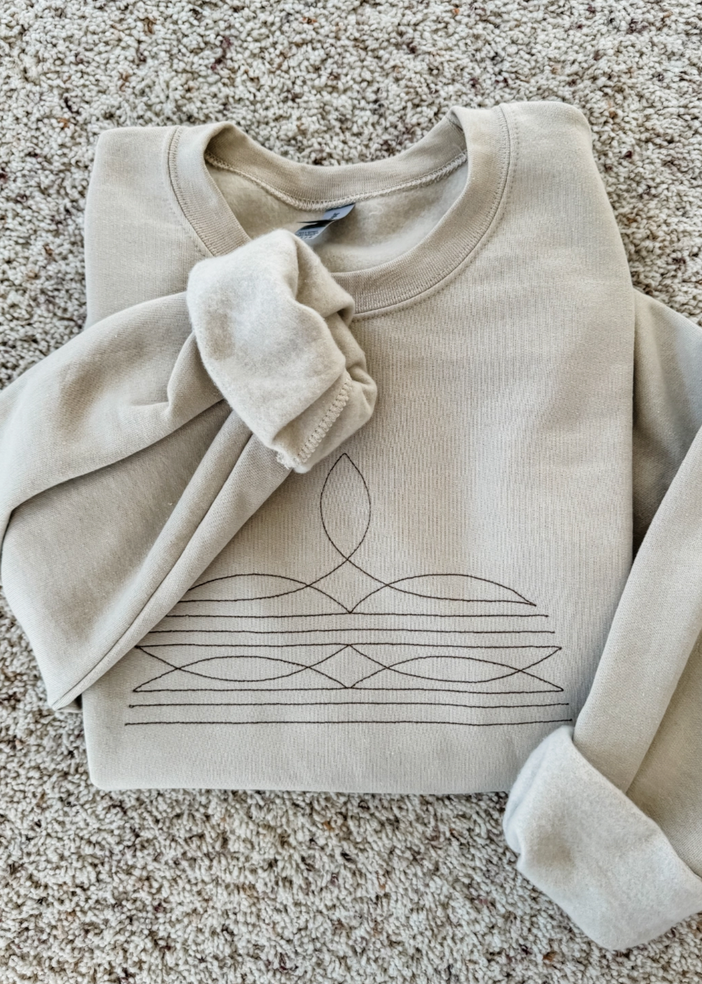 Boot Stitch Crewneck