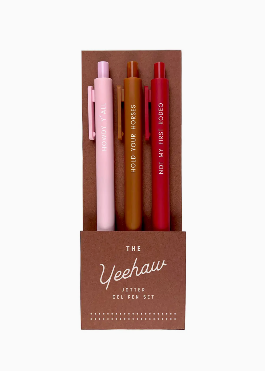 The Yeehaw Gel Pen Set