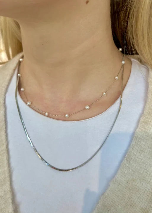 Silver Camille Choker