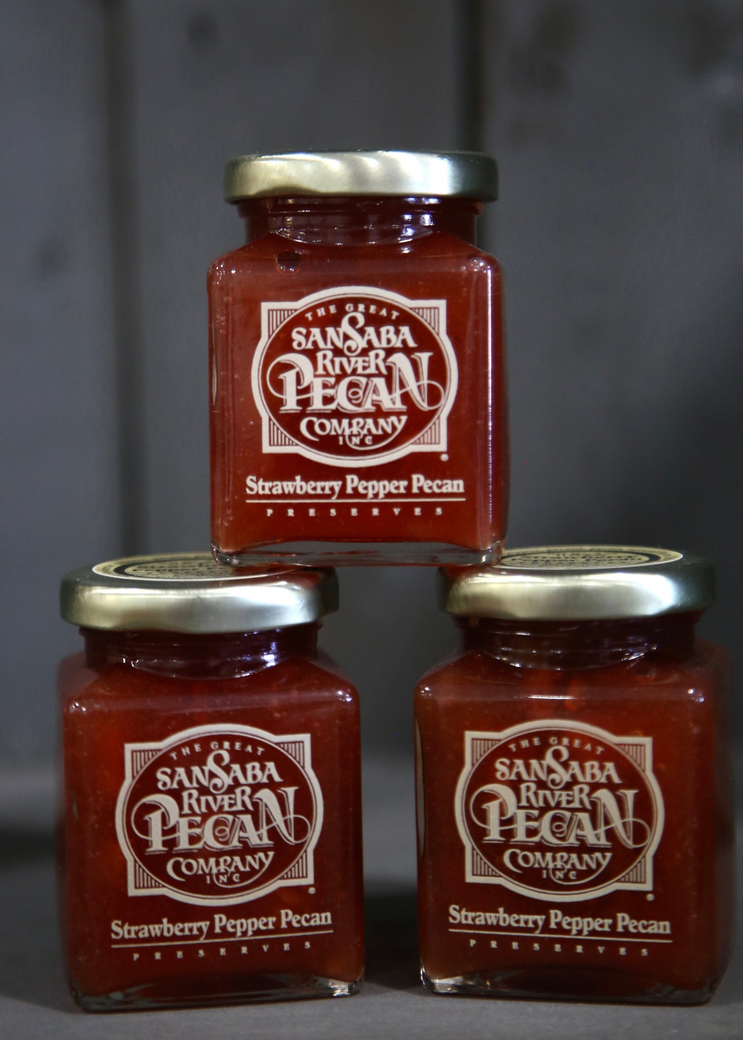 Strawberry Pepper Pecan Preserves